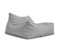 Aiire Puff Exterior Jardín Moderno - Sillón Puf con Relleno Incluido para Piscina, Terraza o Salón - Tejido Premium Resistente al Agua y Rayos UV - Bean Bag Chair de Lujo XXL Gris Oscuro