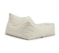 Aiire Puff Exterior Jardín Moderno - Sillón Puf con Relleno Incluido para Piscina, Terraza o Salón - Tejido Premium Resistente al Agua y Rayos UV - Bean Bag Chair de Lujo XXL Beige