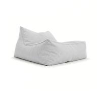 Aiire Puff Exterior Jardín Moderno - Sillón Puf con Relleno Incluido para Piscina, Terraza o Salón - Tejido Premium Resistente al Agua y Rayos UV - Bean Bag Chair de Lujo XXL Beige