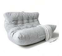 Aiire Puff Exterior Jardín Moderno - Sillón Puf XXL con Relleno Incluido de Diseño Terraza o Piscina - Outdoor Bean Bag Chair - Sofa Puff Gigante para 2 Personas