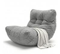 Aiire Puff Exterior Jardín Moderno - Sillón Puf XXL con Relleno Incluido de Diseño Terraza o Piscina - Outdoor Bean Bag Chair