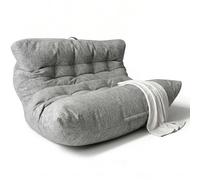 Aiire Puff Exterior Jardín Moderno - Sillón Puf XXL con Relleno Incluido de Diseño Terraza o Piscina - Outdoor Bean Bag Chair - Sofa Puff Gigante para 2 Personas