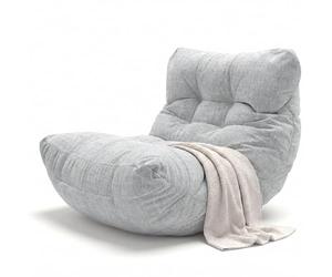 Aiire Puff Exterior Jardín Moderno - Sillón Puf XXL con Relleno Incluido de Diseño Terraza o Piscina - Outdoor Bean Bag Chair