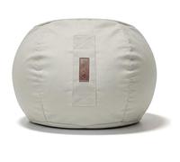 Aiire Puff Reposapiés Exterior Moderno - [60x35] Reposapies Puf con Relleno Incluido XXL de Diseño para Jardín,Terraza o Piscina - Taburete para Bean Bag de Diseño Arena