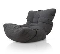 Aiire Puff Salon de Lujo con Diseño Contemporáneo - Puf XXL Moderno con Relleno Incluido en Algodón, 100x100x90 cm, con Doble Cremallera, Fácil de Rellenar, Ideal para Relax, Gaming o Lectura