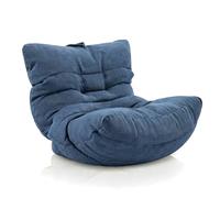 Aiire Puff Salón XXL de Diseño - Sillón Puf con Relleno Incluido para Adulto - Bean Bag Chair Premium para Dormitorio - Funda Desenfundable y Lavable