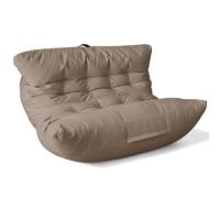 Aiire Puff Salón XXL de Diseño - Sillón Puf con Relleno Incluido para Adulto - Bean Bag Chair Premium para Dormitorio - Funda Desenfundable y Lavable
