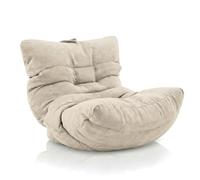 Aiire Puff Salón XXL de Diseño - Sillón Puf con Relleno Incluido para Adulto - Bean Bag Chair Premium para Dormitorio - Funda Desenfundable y Lavable