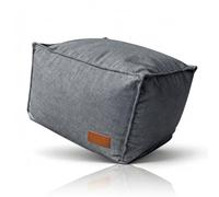 Aiire Reposapies Puff Salon Moderno - Puf Reposa Pies o Taburete para Sofa - Cojin de Suelo XXL para Decoracion Habitación Juvenil o Infantil - Bean Bag Gamer [50x40x30 cm]