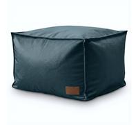 Aiire Sillón Puff con Relleno Incluido - Puf Salon, Dormitorio y Habitación Juvenil Moderno - Funda en Terciopelo Persa Desenfundable y Lavable - Puff Reposapiés Rectangular [50x40x30]
