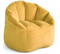 Aiire Sillon Puff con Relleno Incluido - Puf Salon en Terciopelo Persa