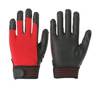 Ailan 1 par de guantes de trabajo especiales Anti-electricidad de protección de alto voltaje guante aislante eléctrico mitones suaves para, negro rojo, METRO