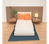 AILIME SRL Like Colchón Individual 85X195, Alto 25 cm Ortopedia con Dispositivo Médico, Espuma Viscoelástica da 7 cm, con 9 Zonas y Plato de Espuma de 17 cm, Blanco