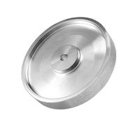 AILIMIAO CBN - Rueda de molienda, 6 pulgadas de diámetro x 1 pulgada de ancho, con eje de 1/2 pulgada, rueda de molienda de diamante para afilar HSS, grano 240