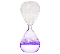 Ailopta Agua - Temporizador Espuma ensueño Hecho a Mano,Decoración Vidrio soplado a Mano para niños, Regalos cumpleaños