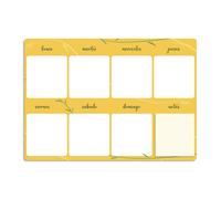 Aiman GZ- Planificador magnetico para la nevera. Planner Menú semanal Aiman GZ