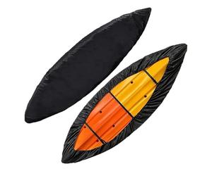 AIMQIAD Funda para Kayak, Compatible con Liquidlogic Stinger XP 2010-2016, Funda Protectora con Base elástica y Resistente a la Intemperie,4.1-4.5m