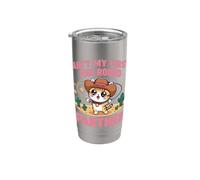 AIN'T MY FIRST FUR RODEO PARTNER Vaso térmico de acero inoxidable de doble pared
