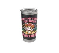 AIN'T MY FIRST FUR RODEO PARTNER Vaso térmico de acero inoxidable de doble pared