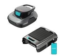 AIPER Scuba SE + EcoSurfer S2, Robot limpiafondos Piscina y Robot Skimmer Solar, Limpieza Automática del Fondo y la Superficie, Sin Cables, Carga Solar, para Piscinas Elevadas y Enterradas