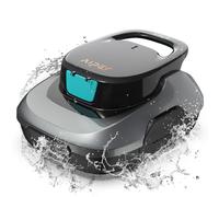 AIPER Scuba SE Robot Limpiafondos Piscina Inalámbrico, Aspirador Automático para Piscinas Elevadas, 90 Min de Autonomía, Aparcamiento Inteligente y Succión Eficiente, para Piscinas de hasta 80 m²
