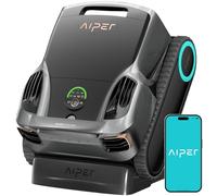 AIPER Scuba X1 Pro Max Robot Limpiafondos Piscina, Aspirador y Skimmer, Succión 32,000LPH, Mapeo 360°, Ruta Adaptable, Aparcamiento Inteligente, Filtración Ultra Fina 3μm Para Piscinas Enterradas 300㎡