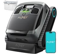 AIPER Scuba X1 Robot Limpiafondos Piscina con App, Aspirador Piscinas Fondos, Limpieza Sin Esfuerzo 25200 LPH, Doble Salida, Filtro Ultrafino 3 μm, Limpieza Horizontal Líneas Agua