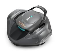 AIPER Seagull 800B - Robot de piscina inalámbrico, aspirador piscina, tecnología autoestacionamiento, autonomía de 90 minutos, fuerte succión, pantalla LED, ideal para piscinas fuera del suelo hasta