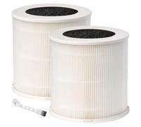 Air-500 - Filtro de repuesto para purificador de aire Bosch Air 500 y 1000 3 en 1 H13 True HEPA y filtro de carbón activado para polen, polvo, olores de mascotas, caspa de mascotas, 2 unidades