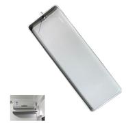 Air Conditioner Water Drip Tray Indoor Central Air Conditioning Drip Pan Water Tray, Stainless Steel Condensate Drain Pad with Drain and Installation Kit (Size : 810 * 240mm)