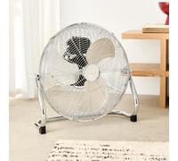 AIR FLOOR RETRO - Ventilador Industrial De Suelo Cromado