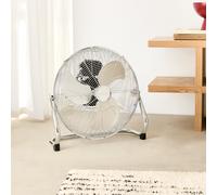 AIR FLOOR RETRO - Ventilador Industrial De Suelo Cromado