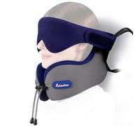 Air Neck Free Almohada de Viaje para Cuello para Avión y Coche Neck Pillow