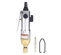 Air Screwdriver, Adjustable Speed Pneumatic Screwdriver 35N.m 1 4 Inch Chuck Double Hammer Strike Structure for Machine Manufacturing Metal Auto Repair