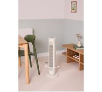 AIR TOWER - Ventilador De Torre Oscilante 50W Y 77 Cm De Altura Blanco Roto