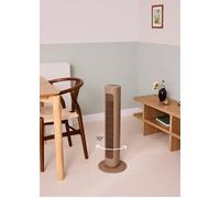 AIR TOWER - Ventilador De Torre Oscilante 50W Y 77 Cm De Altura Moca