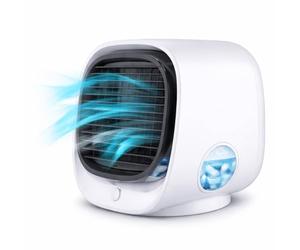 AiraBreeze™ Mini Aire Acondicionado Enfriador de Aire Portátil Ventilador para Dormitorio Silencioso