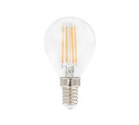 Airam Lámpara de filamento LED Airam. fuente de luz en forma de bola E14 5W regulable