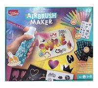 AIRBRUSH MAKER SPRAY PINTURA KIT CON AEROGRAFO USB RECARGABLE ALIMENTADO CON ROTULADOR