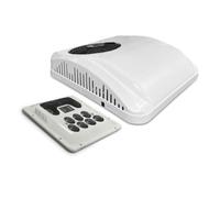 Aire acondicionado, Aspligo Aire Acondicionado para Techo de Estacionamiento RV Montado 12 V para Automóvil Calor y Fresco para Camión Autocaravana Camper Autobús Caravana Nuevo(Gold)