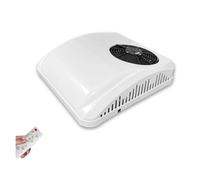 Aire acondicionado, Aspligo Aire Acondicionado para Techo de Estacionamiento RV Montado 12 V para Automóvil Calor y Fresco para Camión Autocaravana Camper Autobús Caravana Nuevo(Brown)
