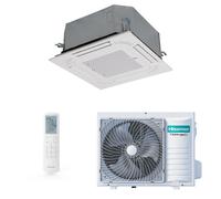 Aire Acondicionado Cassettes Hisense Super Inverter - 3.50 kW [ACT35UR4RCC8 / AUW35U4RS8] - Hisense