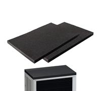Aire acondicionado cojín de goteo | Aire acondicionado Espuma Esterilla - Bandeja magnética ajustable con aislamiento acústico para refrigeración exterior y dormitorio