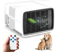 Aire Acondicionado de Camping Portátil, Compresor Real 2700 BTU para Tienda de Campaña y Furgoneta Camper, Enfriador de Aire Compacto 3 en 1, Bajo Consumo 280W para Batería Externa