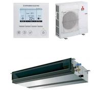 Aire Acondicionado de Instalación Conductos 26dB MITSUBISHI MGPEZ-71VJ MANDO PAR 4 | Refrigeración 7,1 kW (2,2-8,1), Calefacción 8,0 kW (2,0-10,2), 1MAA Medium