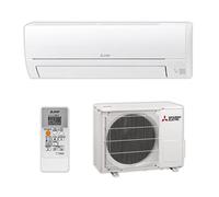 Aire acondicionado fijo Mitsubishi Electric MSZ-HR25VF, 1 unidad interior + 1 unidad exterior, caliente y frío, mando a distancia incluido, 9000 BTU