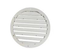 Aire acondicionado guía, Tamaños múltiples multicolores del acero inoxidable del deflector del aire acondicionado(Round,22.8x22.8in/58x58cm)