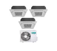 Aire acondicionado Hisense trial split inverter cassette 9000 BTU no especificado - Nuevo