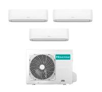 Aire acondicionado Inverter Hisense Hi Comfort, WiFi, Trial Split 9000 + 12000 + 12000 BTU, 3AMW72U4RJC R-32