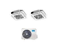 Aire acondicionado Midea dual split cassette 12 000 BTU no especificado - Nuevo
